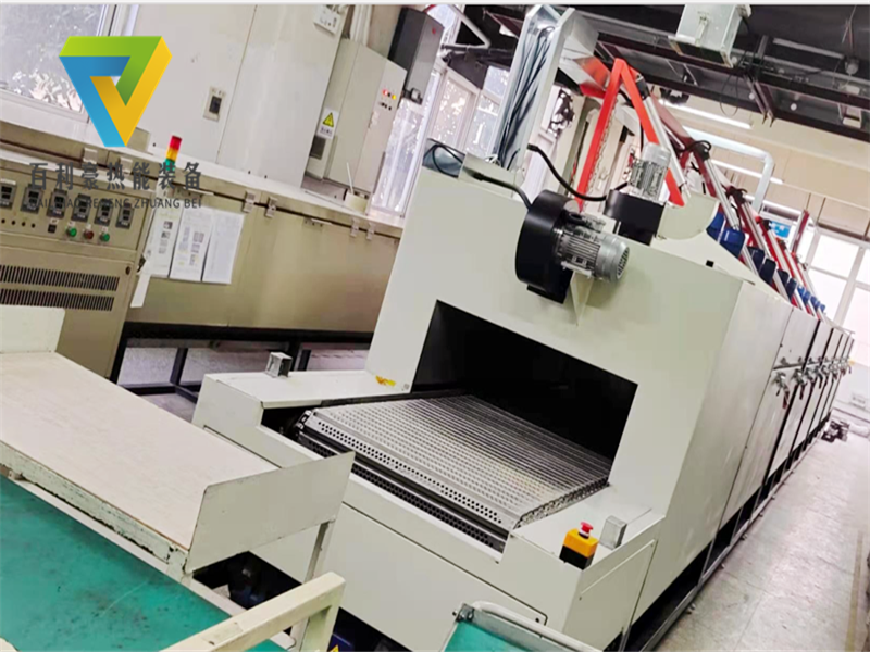 案例—磨具隧道爐烘干線